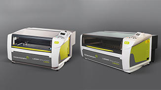 systèmes de gravure et découpe laser CO₂ compactes polyvalents aux grandes capacités