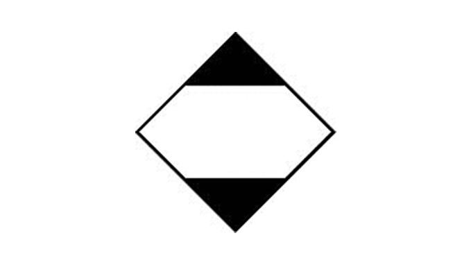 Pictogram for a product classified as hazardous