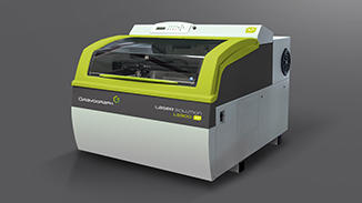 LS900XP: High speed engraving and cutting solution for a number applications in different materials.