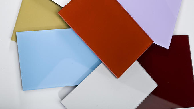 Gravoglas™1 is available in 18 colours 