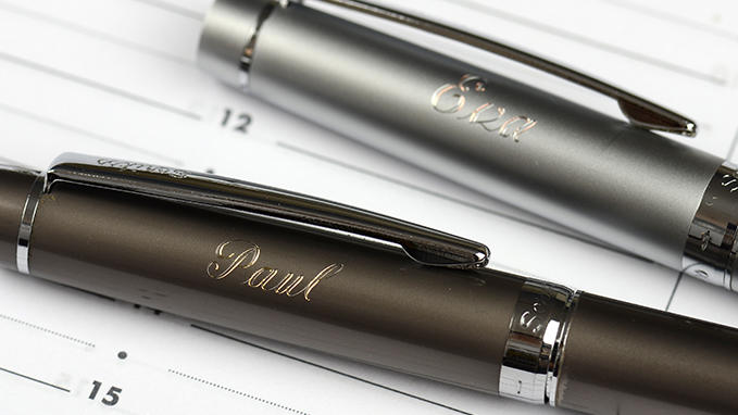 Personalisation of pens with Gravotech engraving machines