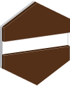 Gravoglas™ 2-Plex™ Surface brown - white